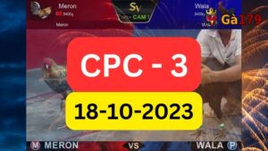 Xem đá gà CPC3 18-10-2023
