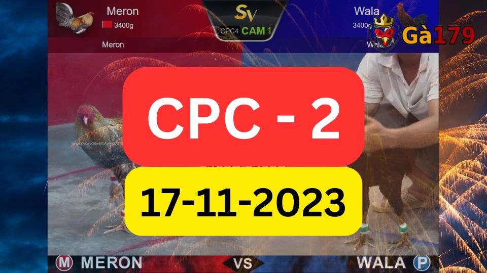 Xem đá gà CPC2 17-11-2023