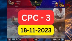 Xem đá gà CPC3 18-11-2023