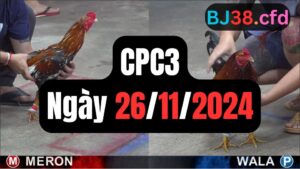 Xem đá gà CPC3 26-11-2024